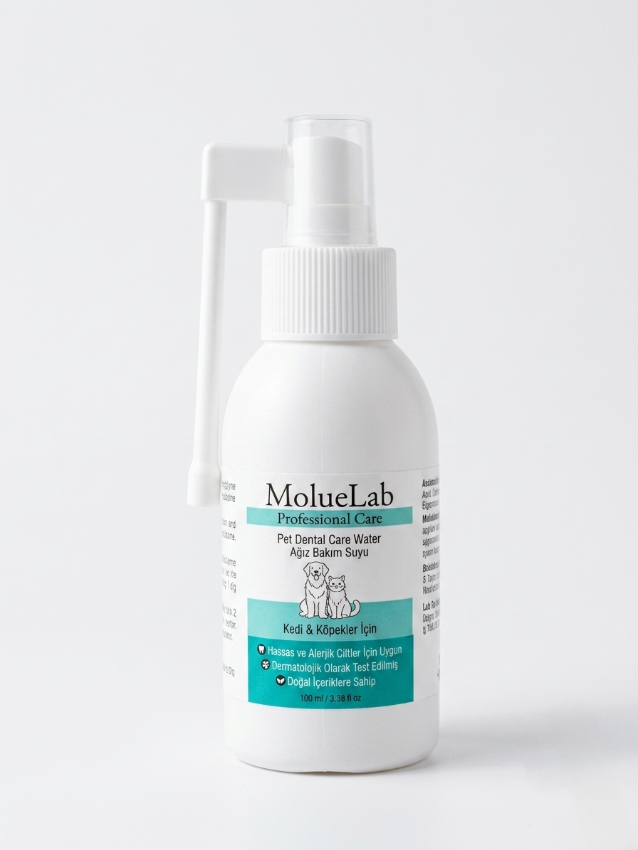 Moluelab Ağız Bakım Suyu| Kedi Ve Köpekler İçin |100 ML